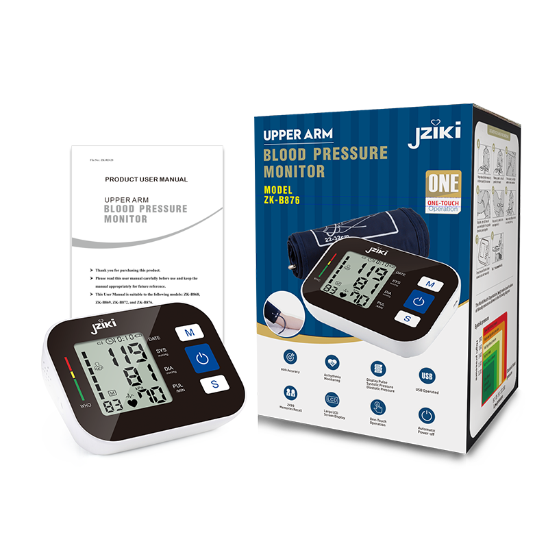 JZIKI 2020 Health monitoring devices digital electronic blood pressure monitors with usb